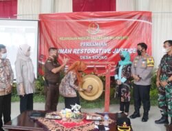 Bupati Mojokerto Resmikan Rumah Restorative Justice di Desa Sooko