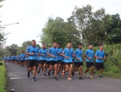 Prajurit Yon-Arhanudse 8/MBC Gelar Binsik Sejauh 7 Kilometer