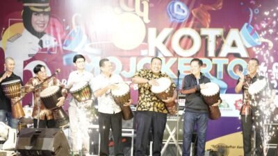 Om New Monata Meriahkan Penutupan Jatim Ampuh Spesial HUT Ke-104 Kota Mojokerto