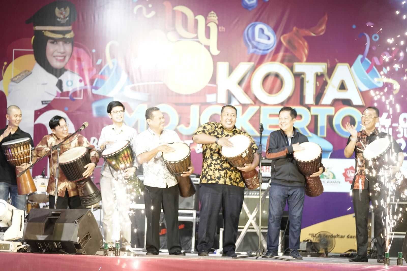 Om New Monata Meriahkan Penutupan Jatim Ampuh Spesial HUT Ke-104 Kota Mojokerto