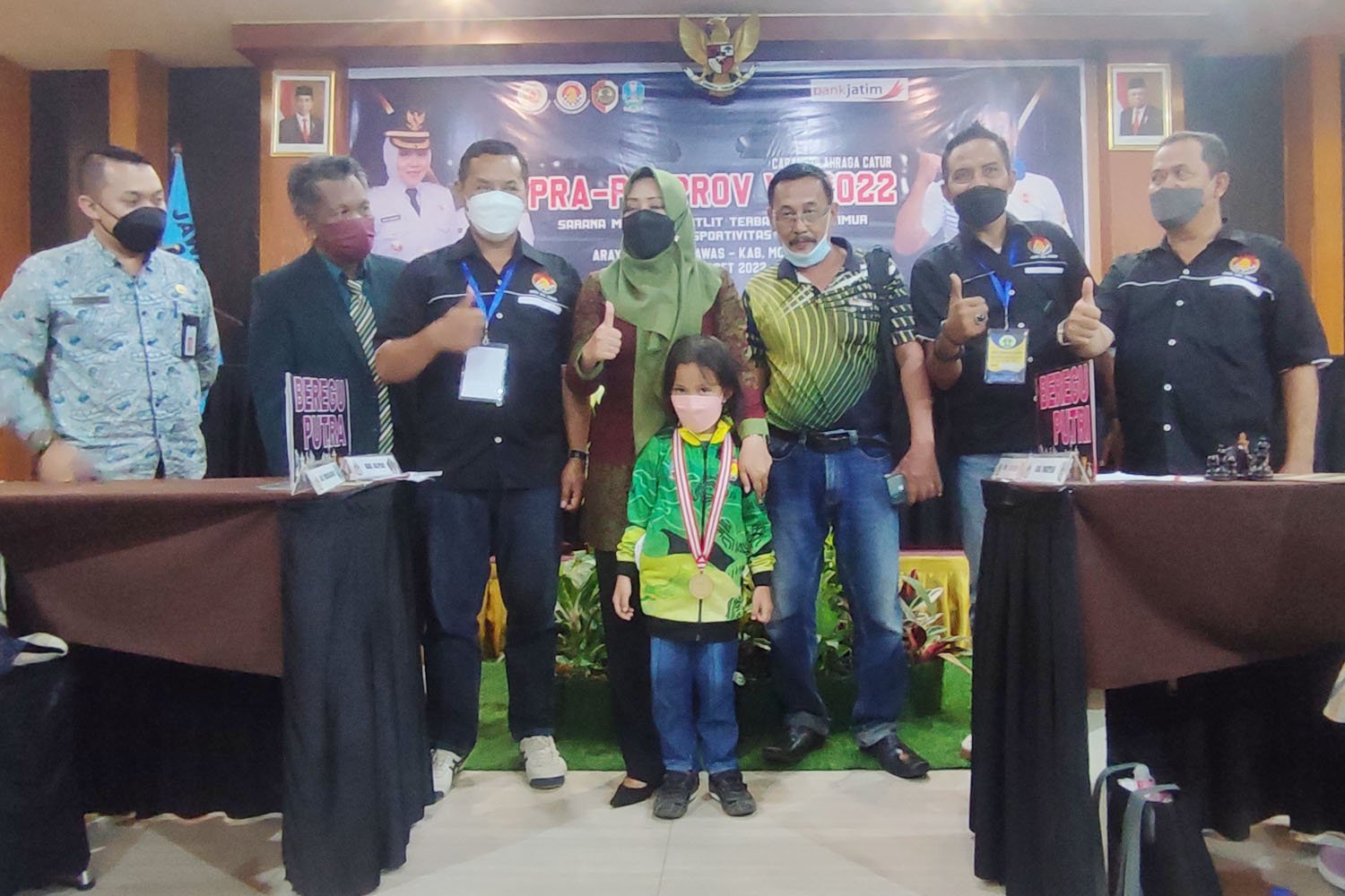 Bupati Mojokerto Hadiri Pra Pekan Olahraga Pelajar Provinsi Jawa Timur