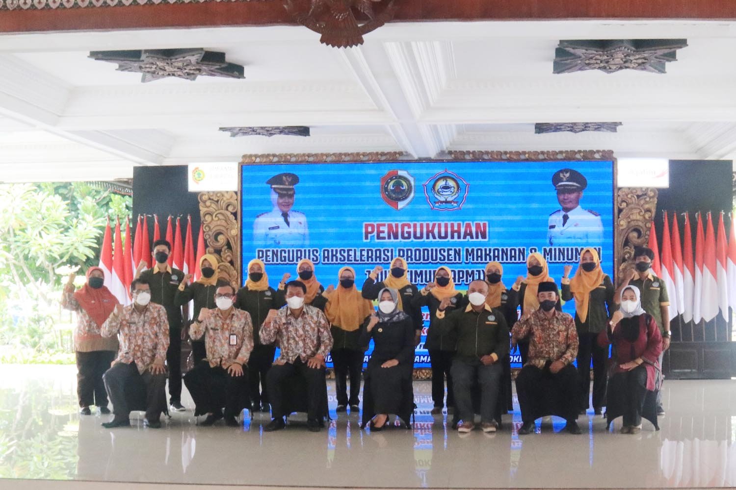 Ini Pesan Bupati Ikfina saat APMJ Korwil Kabupaten Mojokerto Dikukuhkan