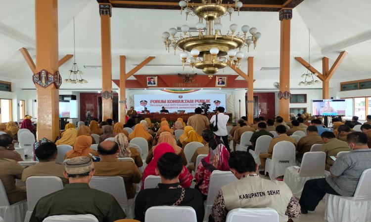 Bappeda Ngawi Adakan Forum Konsultasi Publik