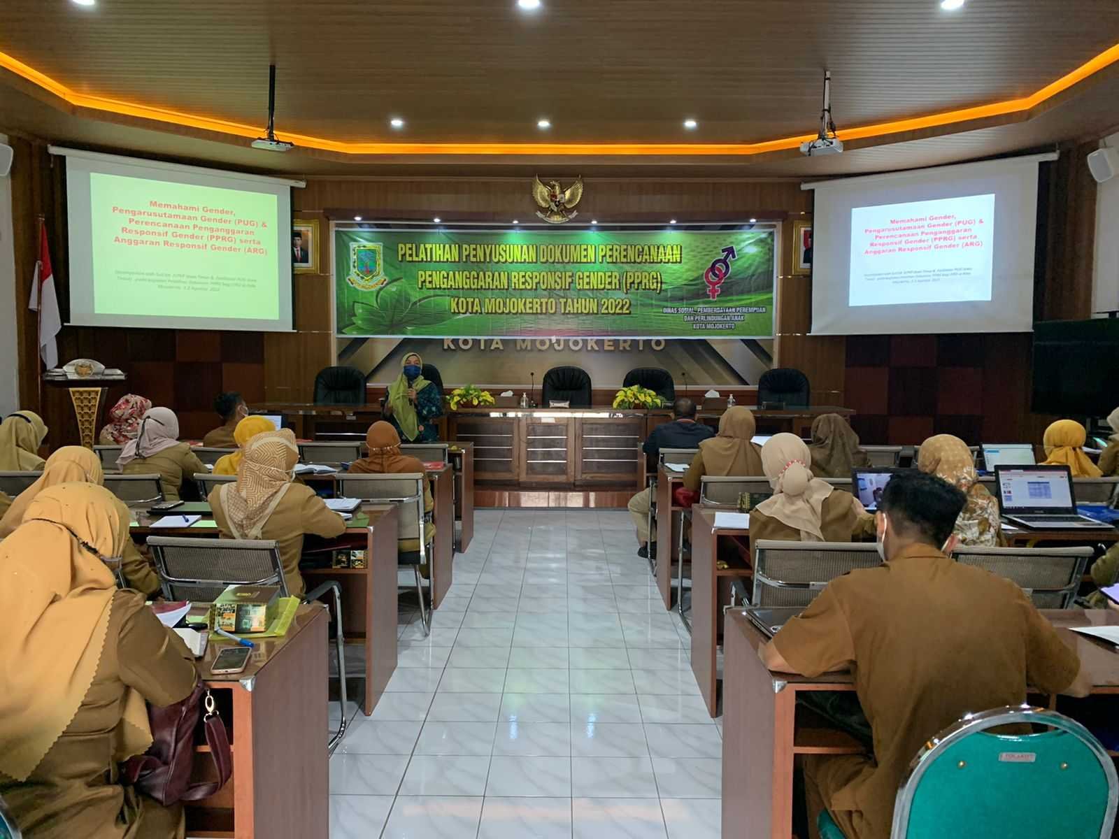 Pemkot Mojokerto Gelar Bimtek Penyusunan Dokumen PPRG