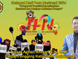 Camat Pungging Kabupaten Mojokerto Mengucapkan Selamat Hari Pers Nasional 2024