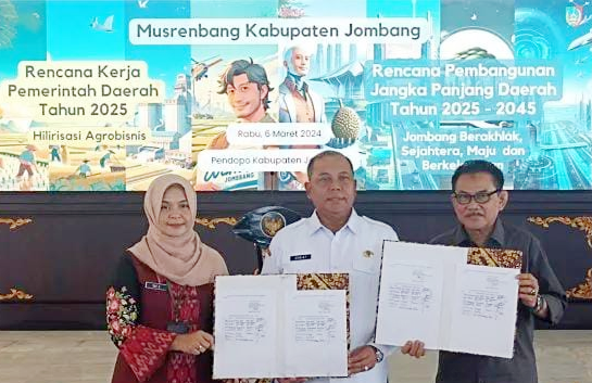 Bappeda Jombang Gelar Musrenbang RKPD 2025 dan RPJPD 2025 - 2045