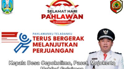 Kepala Desa Cepekolimo Mengucapkan Selamat Hari Pahlawan 10 November 2025