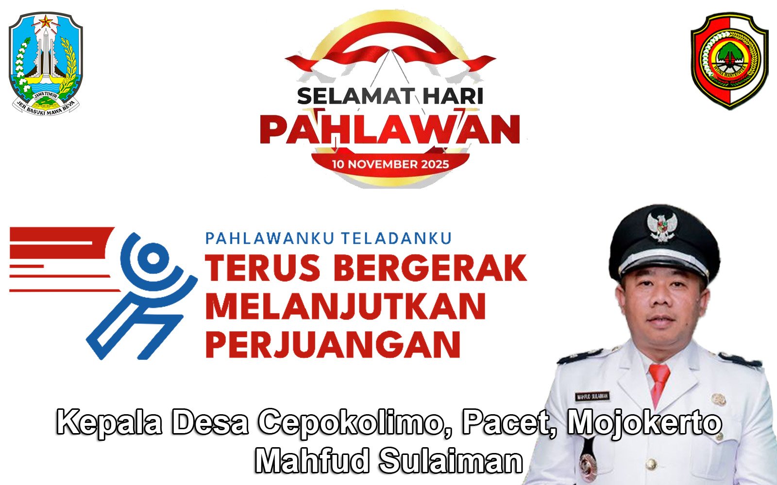 Kepala Desa Cepekolimo Mengucapkan Selamat Hari Pahlawan 10 November 2025