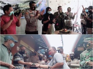 Kapolresta Mojokerto & Dandim 0815 Peringati Hari Pers Nasional