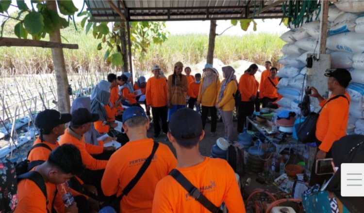 DKPP Ngawi Adakan Sekolah Bisnis Petani di Agro Techno Park Ngrambe