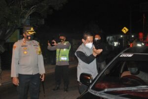 Antisipasi Arus Balik, Polresta Mojokerto Gelar Pengetatan di Perbatasan Lamongan