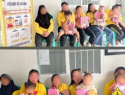 Jadikan Generasi Cerdas, Lapas Perempuan Bandar Lampung Berikan Vitamin A Kepada Para Balita