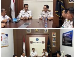 Perkuat Sinergitas Pemberantasan Narkotika, Kalapas Metro Audiensi dengan Kepala BNN Kota Metro