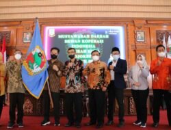 Supriyadi Karima Syaiful Terpilih Sebagai Ketua Dekopinda Kota Mojokerto 2022-2027