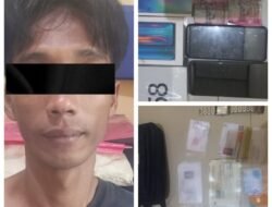 Tekab 308 Polsek Kota Agung Ringkus Pelaku Curat di Kuripan, Dua HP Curian Diamankan
