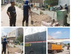 Pengabdian Sosial Nyata, Lapas Narkotika Bandar Lampung Libatkan Warga Binaan dan Masyarakat Perbaiki Jalan Desa Way Huwi