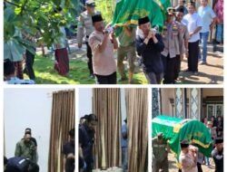 Kapolsek Kota Agung Takziah ke Rumah Duka Warga Pekon Kedamaian, Wujud Empati dan Kepedulian Polri