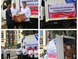 Peringati HUT ke-80 Intelijen Polri, Polda Lampung Kirim 1.035 Pakaian untuk Korban Bencana Sumatera Barat