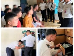 Dukung 15 Program Aksi Kemenimipas, Satopspatnal Lapas Kotaagung Gelar Sidak Kamar Hunian