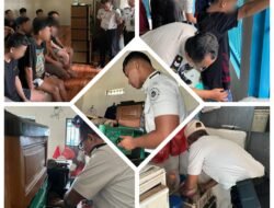 Sehari Satu Kamar, Lapas Kelas IIB Kotaagung Perkuat Deteksi Dini Melalui Razia Rutin Satopspatnal