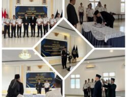 Karutan Tri Wahyu Santoso Lantik Hary Wibowo, Tegaskan Jabatan Adalah Amanah dan Tanggung Jawab