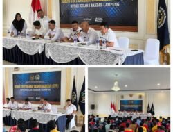 Rutan Kelas I Bandar Lampung Gelar Sidang TPP, Tetapkan 107 Warga Binaan sebagai Tahanan Pendamping