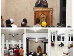 Ramadhan 1447 H, Lembaga Pemasyarakatan Kelas IIB KotaAgung Gelar Tarawih Perdana, Warga Binaan Khusyuk Beribadah di Masjid At-Taubah