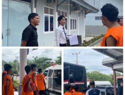 Dukung Pembinaan Optimal dan Kurangi Overkapasitas, 77 Warga Binaan Rutan Kelas I Bandar Lampung Dipindahkan ke Lapas Narkotika Kelas IIA Bandar Lampung