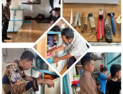 Zero Tolerance Narkoba dan Penipuan, Lapas Kelas IIB Kotaagung Gelar Razia Blok Hunian