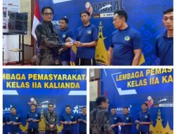 Lapas Kalianda Distribusikan Kartu BRIZZI untuk WBP, Dorong Sistem Transaksi Non Tunai yang Aman dan Transparan