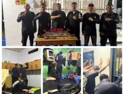 Razia Malam Hari, Ka. KPLP Dodi Efrata Fernando Ginting Pimpin Deteksi Dini Gangguan Kamtib di Gunung Sugih