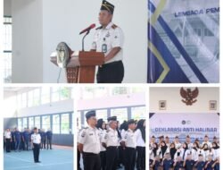 Deklarasi Anti Halinar di Lapas Kotaagung, Kalapas Ruh Harijadi Tegaskan Zero Tolerance