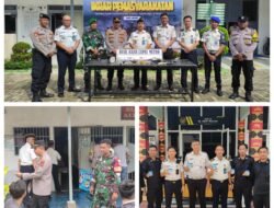 Disaksikan TNI-Polri, Lapas Metro Ikrar Perang terhadap Handphone Ilegal, Narkoba, dan Penipuan