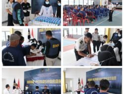 Lapas Kotaagung dan BNNK Tanggamus Gelar Tes Urine Massal, Seluruh Pegawai dan Warga Binaan Negatif Narkoba