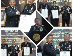 Komitmen dan Integritas Berbuah Prestasi, Lapas Kotaagung Borong Dua Penghargaan Bergengsi di Hari Bakti Pemasyarakatan ke-62