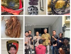 Polsek Cukuh Balak dan Tekab 308 Presisi Polres Tanggamus Bekuk Pencuri Kabel PLN, Kerugian Capai Rp20 Juta