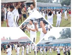 Sehat, Bugar, dan Bahagia! Lapas KotaAgung Semarakkan Akhir Pekan dengan Senam Bersama Pegawai dan Warga Binaan