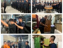 Perkuat Zero Halinar, Lapas Kelas IIB Kotaagung Gelar Razia Blok Hunian, Tegaskan Komitmen Berantas HP Ilegal dan Narkoba