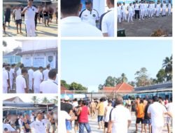 Semangat Akhir Pekan, Lapas Kelas IIB Kotaagung Gelar Senam Bersama Petugas dan Warga Binaan Perkuat Kebugaran serta Kekompakan