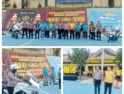 Polres Tanggamus Perkuat Budaya Tertib Lalu Lintas, Kapolres Ajak Masyarakat Jadi Pelopor Keselamatan Lewat Safety Riding dan Siger Lampung Presisi