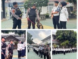 Perkuat Deteksi Dini Narkoba, Kalapas Kelas I Bandar Lampung Pimpin Apel Bersama Tim K9 Polda Lampung