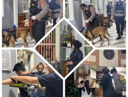 Perkuat Pengawasan, Lapas Kelas I Bandar Lampung Gandeng TNI-Polri dan K9 Polda Lampung Gelar Razia Gabungan serta Tes Urine