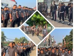 Jaga Kebugaran dan Perkuat Sinergi, Kalapas Kelas I Bandar Lampung Pimpin Jalan Sehat Bersama Tim K9 Polda Lampung