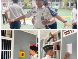 Perkuat Deteksi Dini, Ka. KPLP Lapas Kelas I Bandar Lampung Keynes Pimpin Langsung Kontrol Blok Hunian