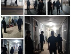 Gerak Cepat Hadapi Abu Erupsi, Kalapas Kelas I Bandar Lampung Ike Rahmawati Pimpin Mitigasi dan Bagikan Masker kepada Warga Binaan