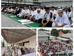 Lapas Kelas I Bandar Lampung Gelar Shalat Istisqa’, Warga Binaan dan Petugas Bersatu dalam Doa Memohon Hujan