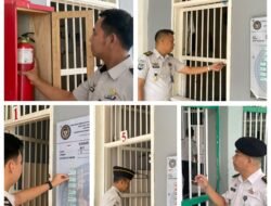Deteksi Dini Gangguan Kamtib, Ka. KPLP Keynes Bersama Jajaran Cek Blok Hunian WBP Pastikan Steril dari Halinar