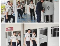 Tinjau Blok Hunian, Kalapas Metro Pastikan Kebersihan dan Kebutuhan Warga Binaan Terpantau