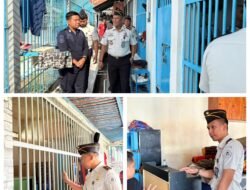 Kontrol Blok Hunian, Kalapas KotaAgung Perkuat Pengawasan dan Bangun Komunikasi Humanis dengan Warga Binaan
