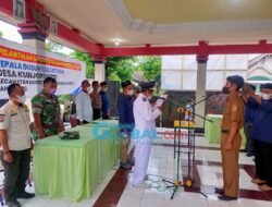 Kades Kunjorowesi Melantik Kepala Dusun Sekantong